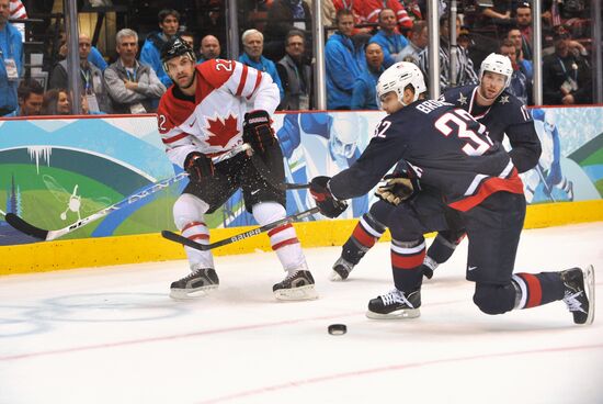 Ice hockey. Men. Final match. USA vs. Canada