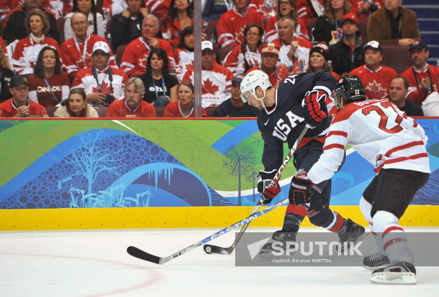 Ice hockey. Men. Final match. USA vs. Canada