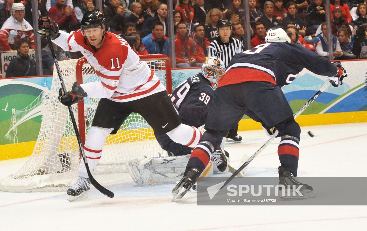 Ice hockey. Men. Final match. USA vs. Canada