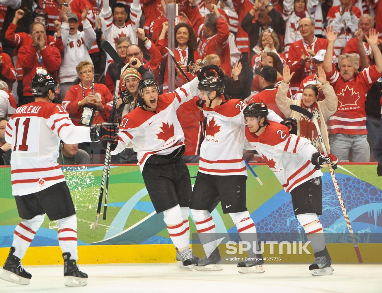 Ice hockey. Men. Final match. USA vs. Canada