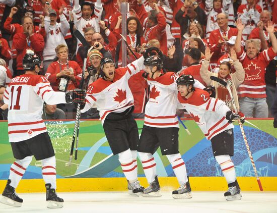 Ice hockey. Men. Final match. USA vs. Canada
