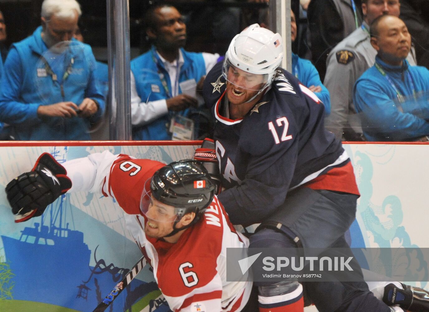 Ice hockey. Men. Final match. USA vs. Canada