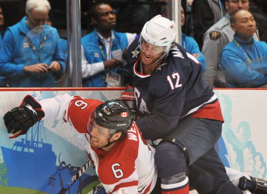 Ice hockey. Men. Final match. USA vs. Canada