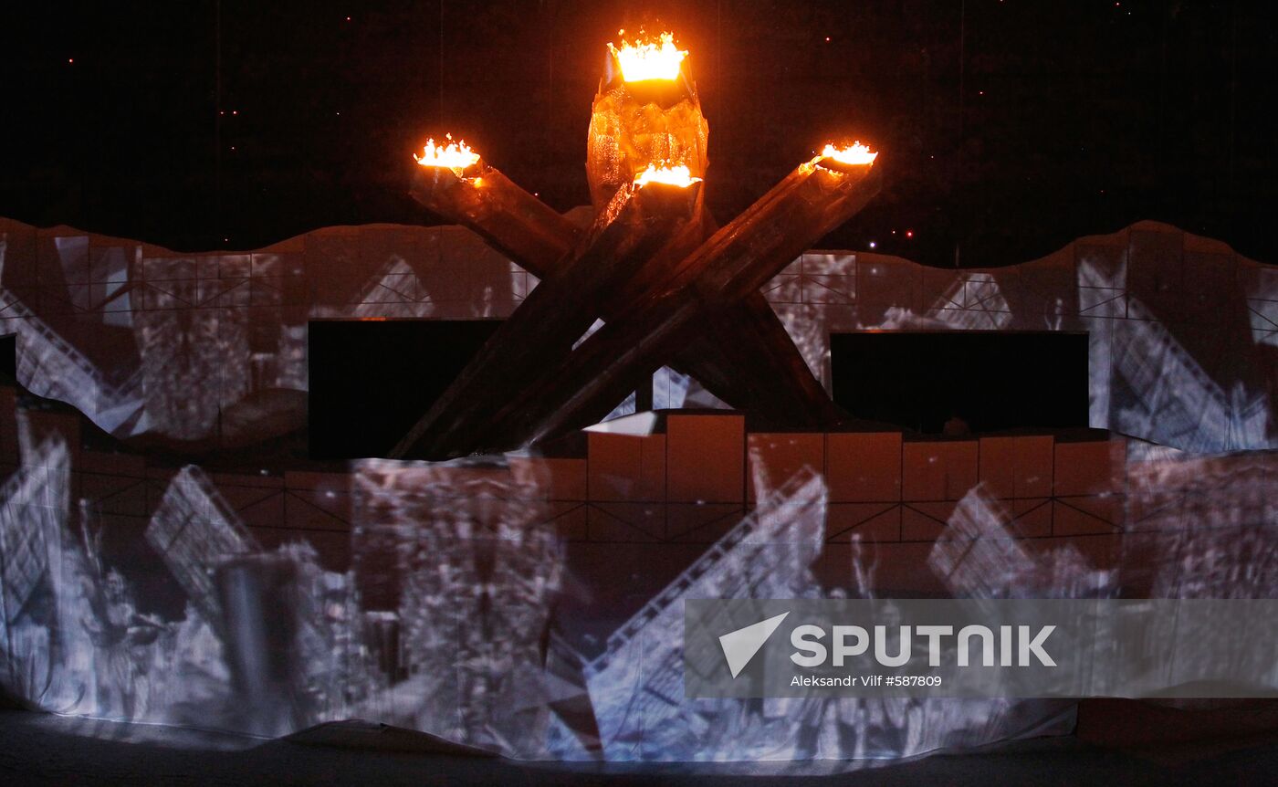 XXI Olympics closing ceremony