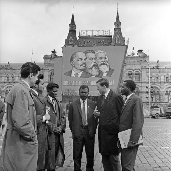 Kongo (Brazzavil) delegation in Moscow