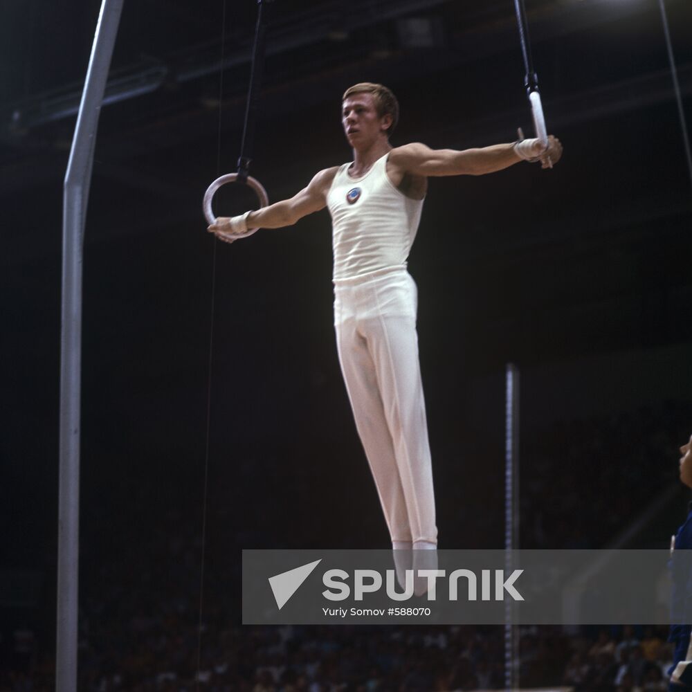 Gymnast Nikolai Andrianov