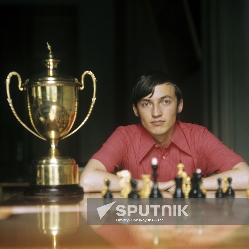 Chess player Anatoly Karpov