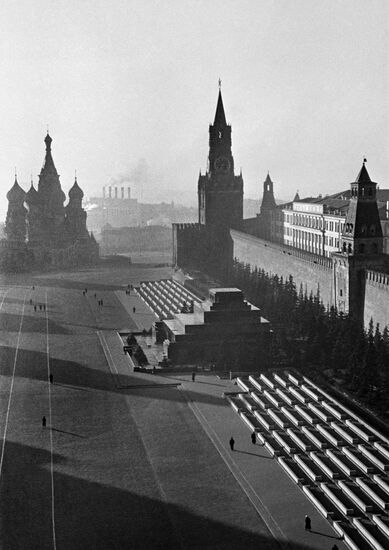 Red square in Moscow