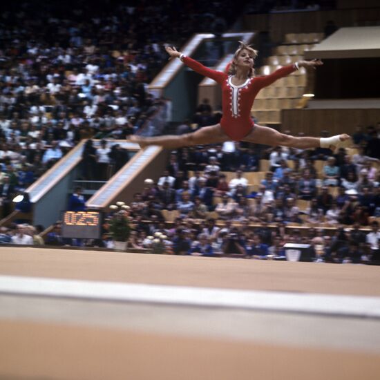 Olga Korbut at 1973 Universiade