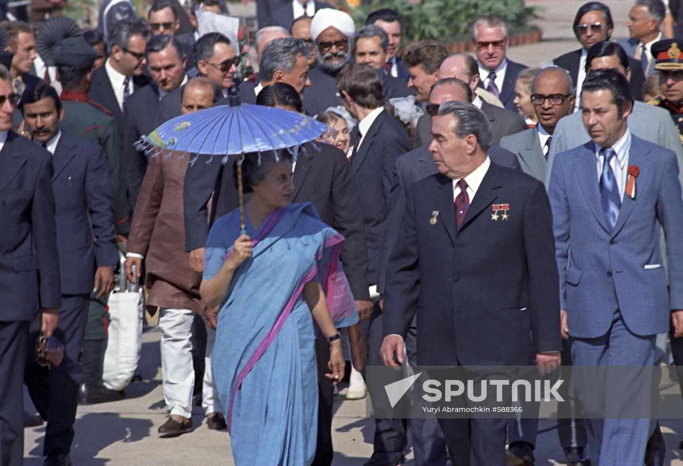 L.I.Brezhnev to visit Republic of India