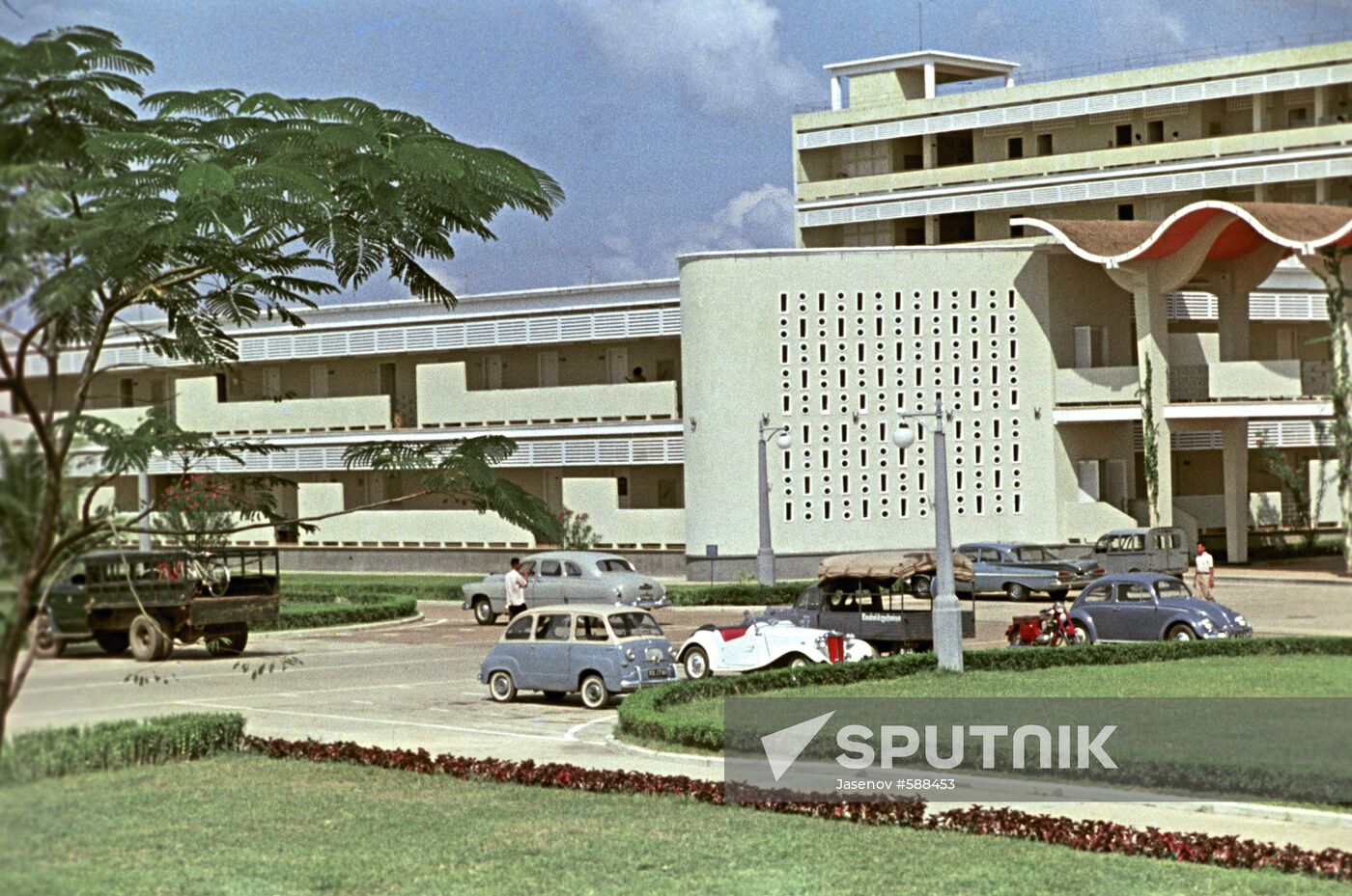 Khmer-Soviet Friendship Hospital in Phnom Penh