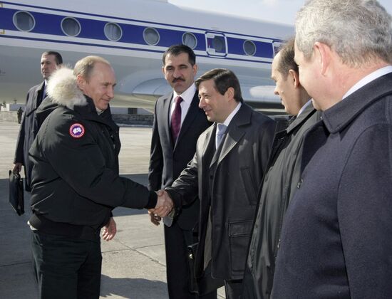 Visit of Vladimir Putin to North Caucasus Federal District