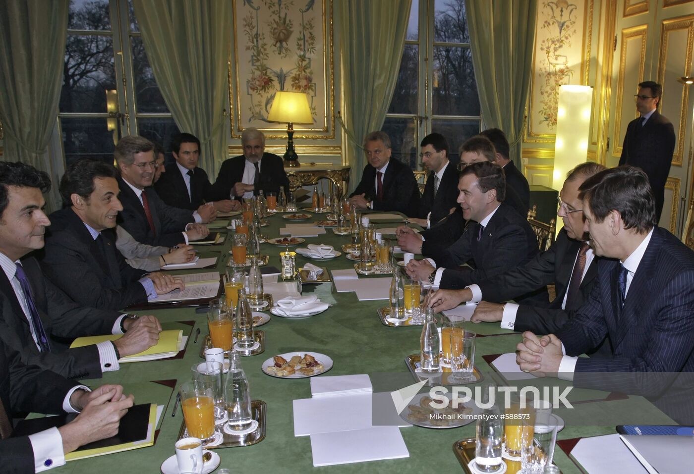 Official visit of D.Medvedev to Paris
