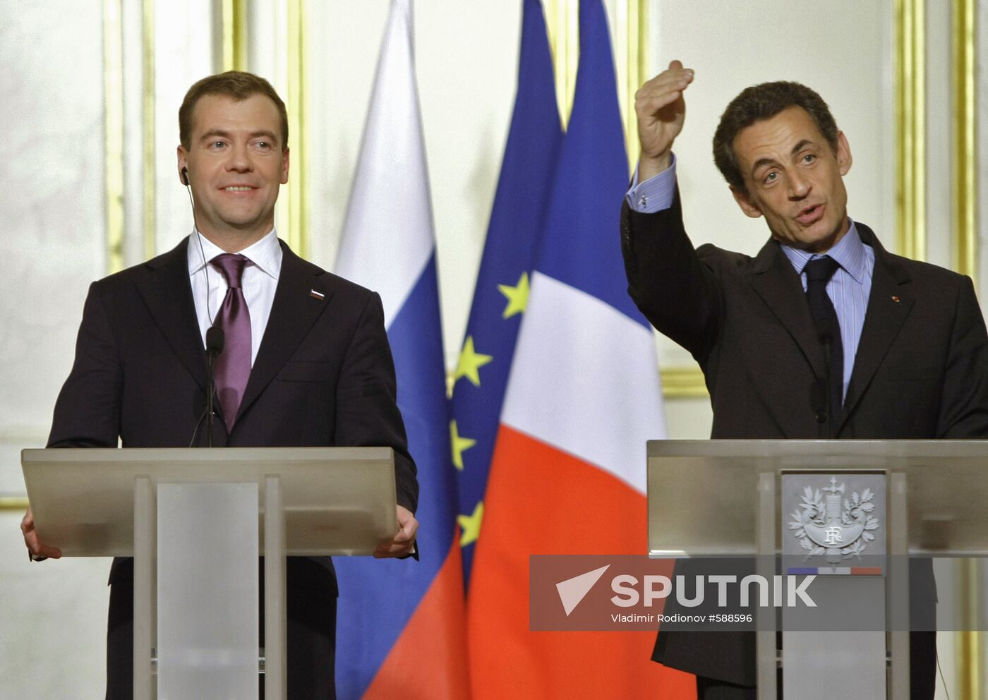 Official visit of Dmitry Medvedev to Paris