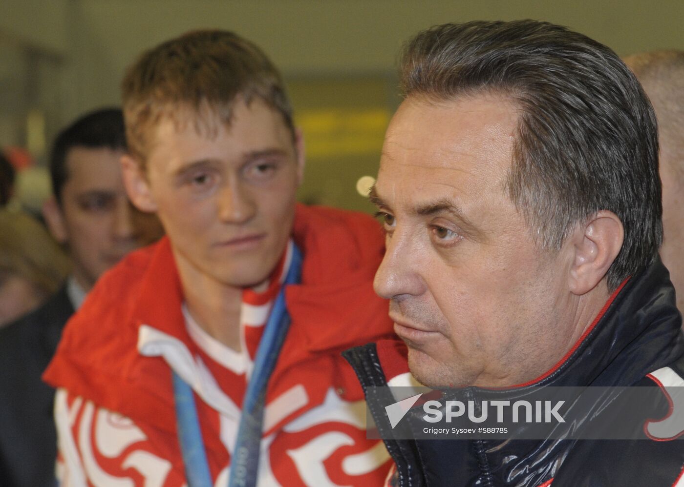 Vitaly Mutko and Nikita Kryukov