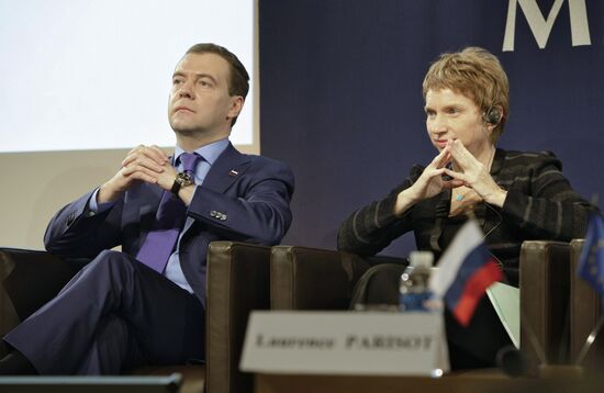 Dmitry Medvedev's visit to Paris. Day Two.