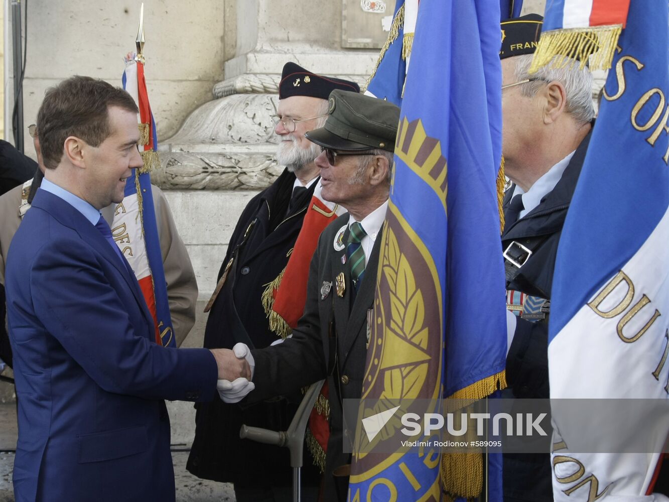 Dmitry Medvedev's visit to France. Day two.