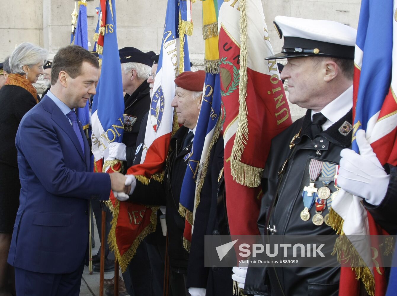 Dmitry Medvedev's visit to France. Day two