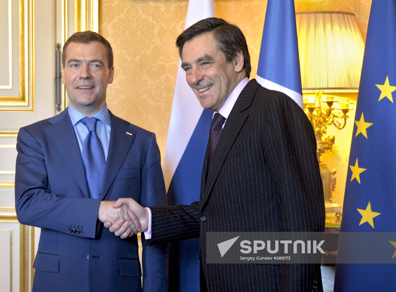 Dmitry Medvedev's visit to France. Day two