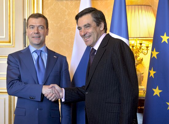 Dmitry Medvedev's visit to France. Day two