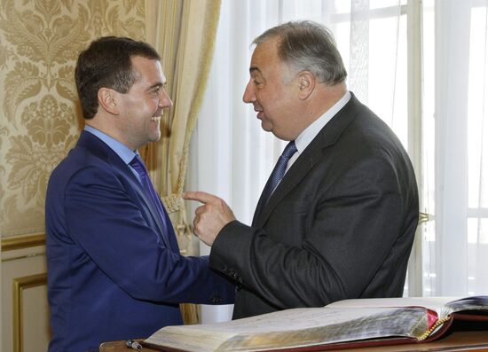 Dmitry Medvedev's visit to France. Day two