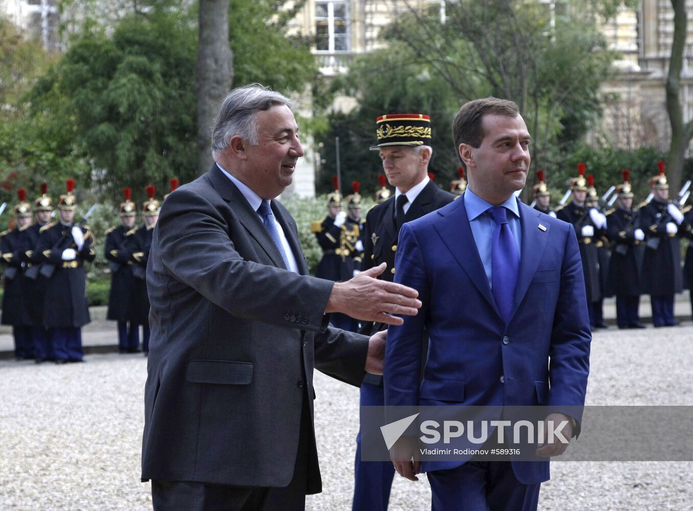 Dmitry Medvedev's visit to France. Day two