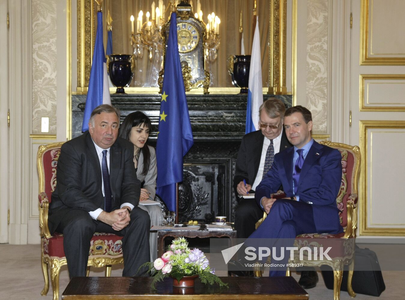 Dmitry Medvedev's visit to France. Day two