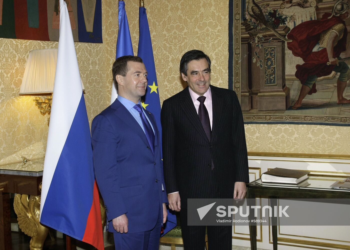 Dmitry Medvedev's visit to France. Day two