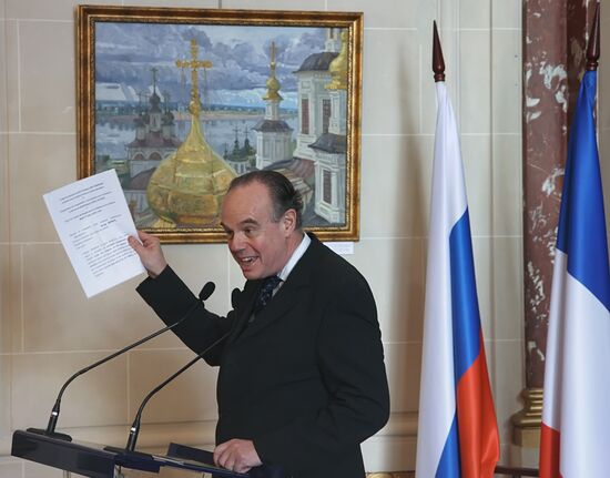 French Minister of Culture Frédéric Mitterrand