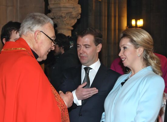 Dmitry Medvedev's visit to France. Day two