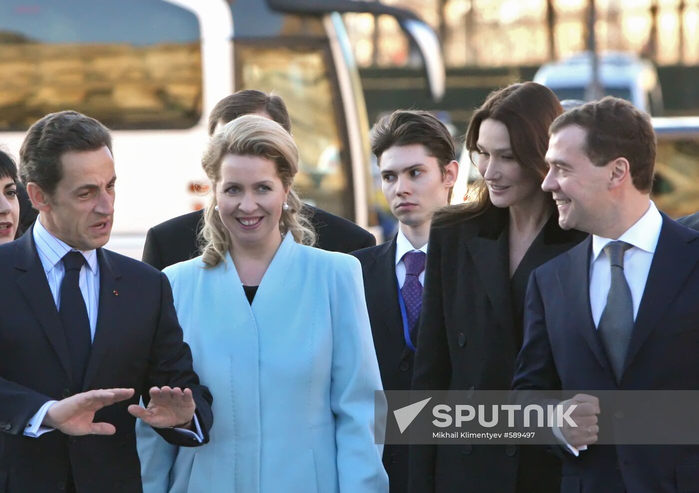 Dmitry Medvedev's visit to France. Day two