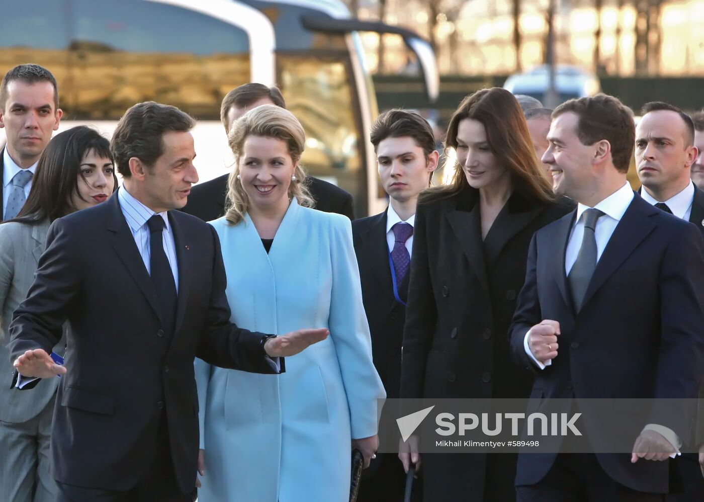 Dmitry Medvedev's visit to France. Day two