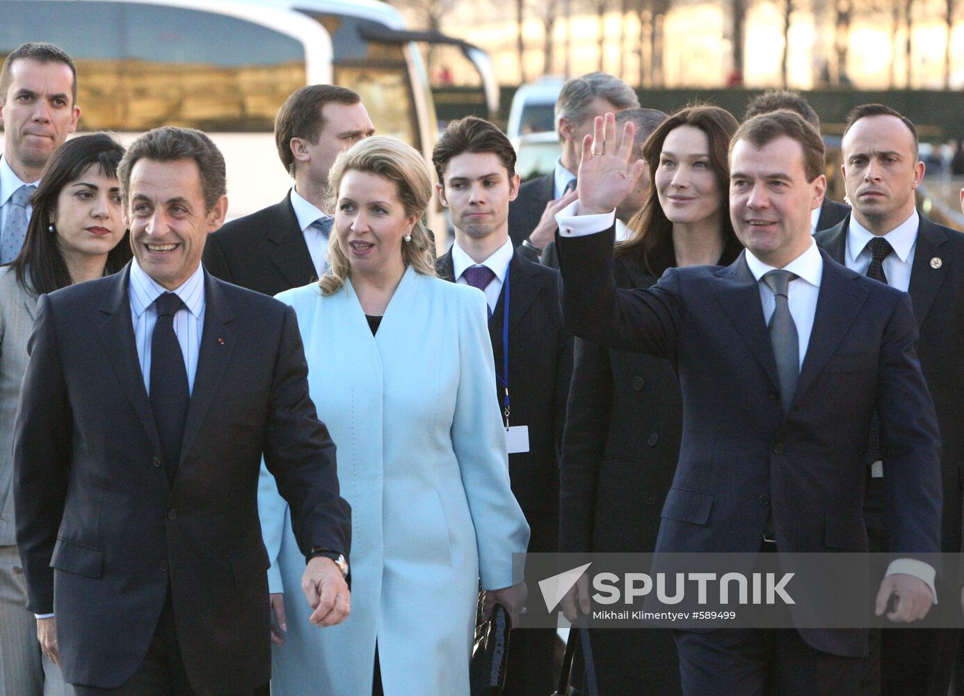 Dmitry Medvedev's visit to France. Day two