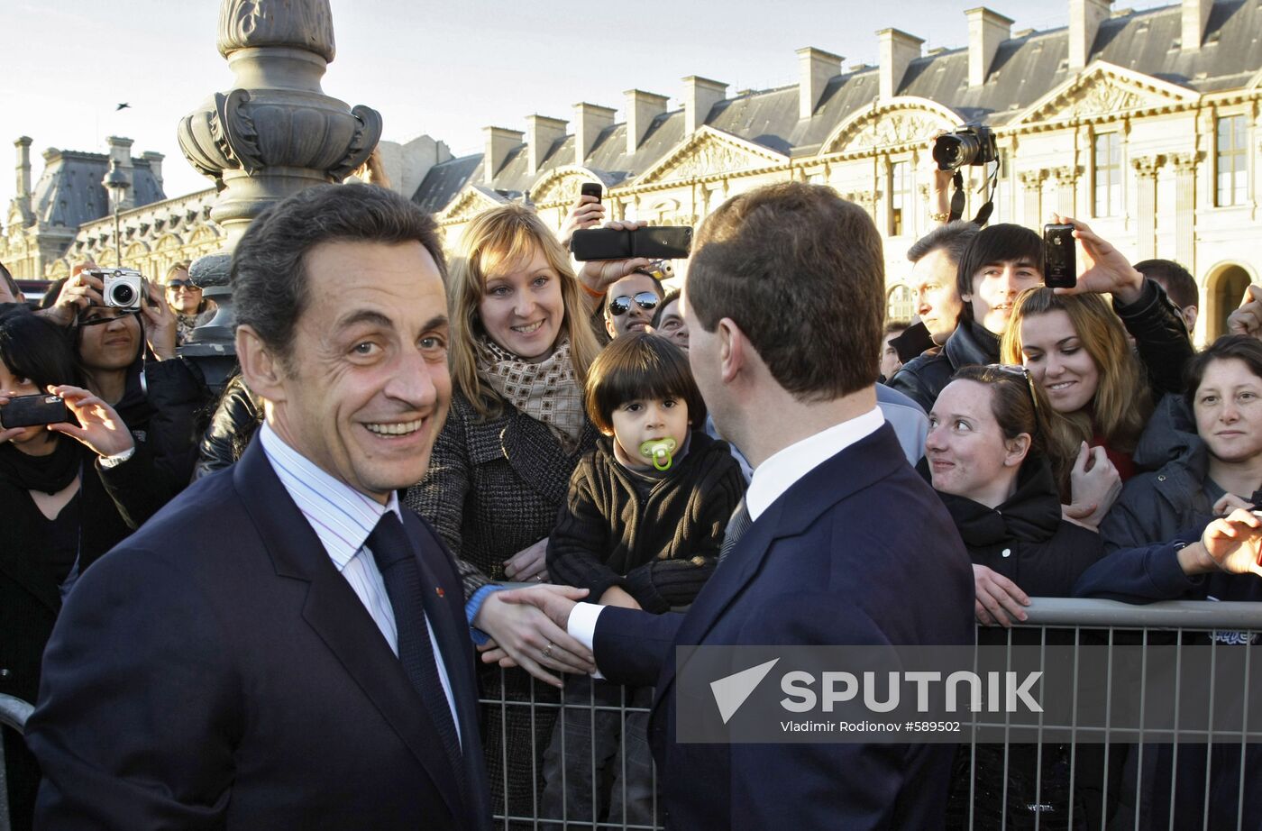 Dmitry Medvedev's visit to France. Day two