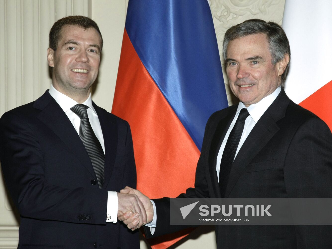 Dmitry Medvedev's visit to France. Day two