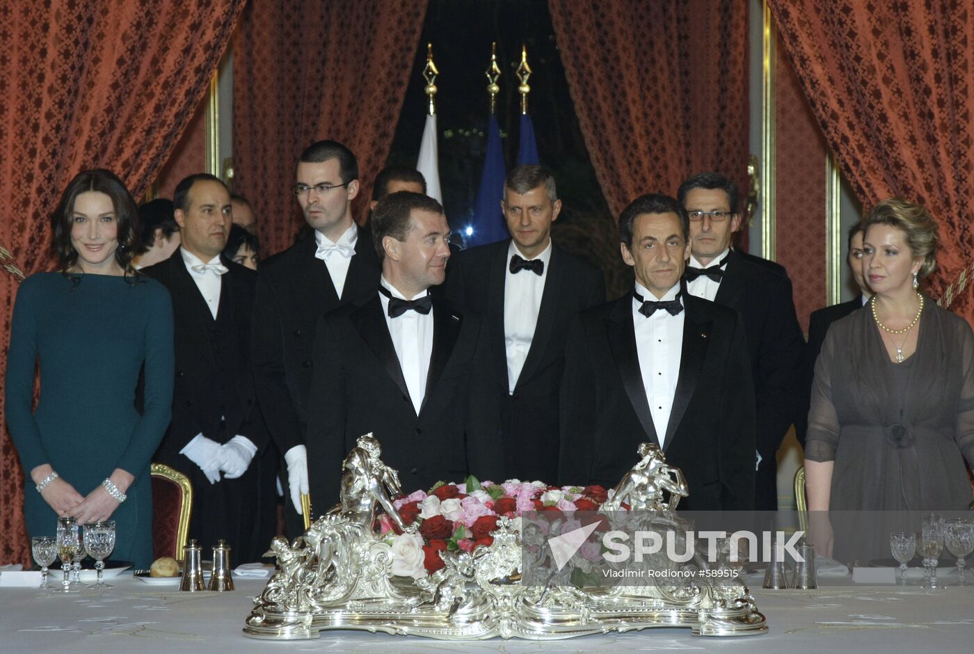 Dmitry Medvedev's official visit to France. Second day