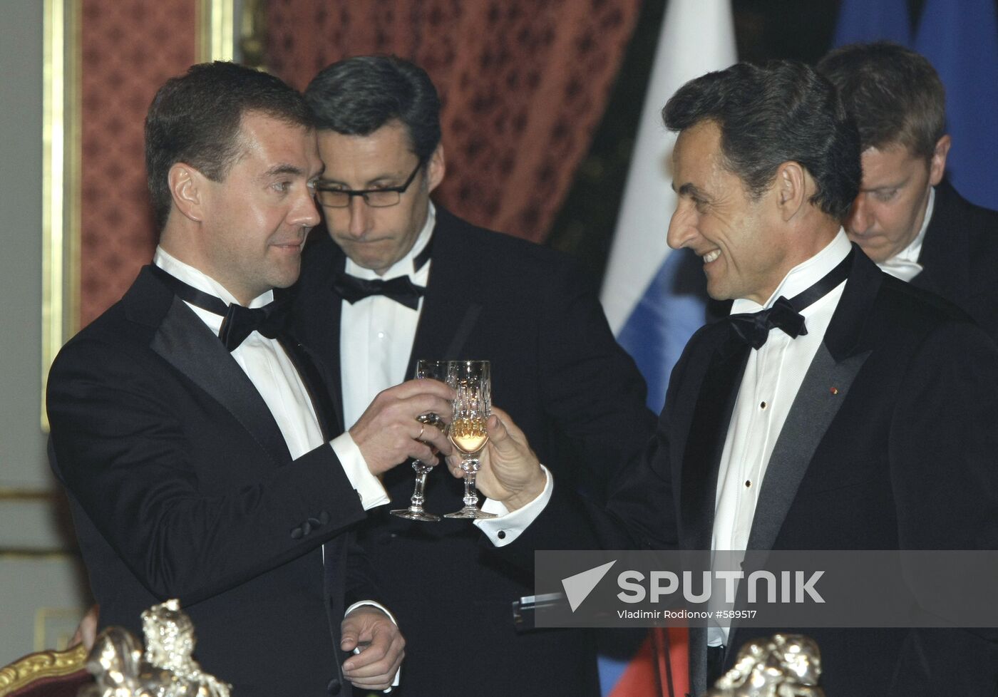 Dmitry Medvedev's official visit to France. Second day