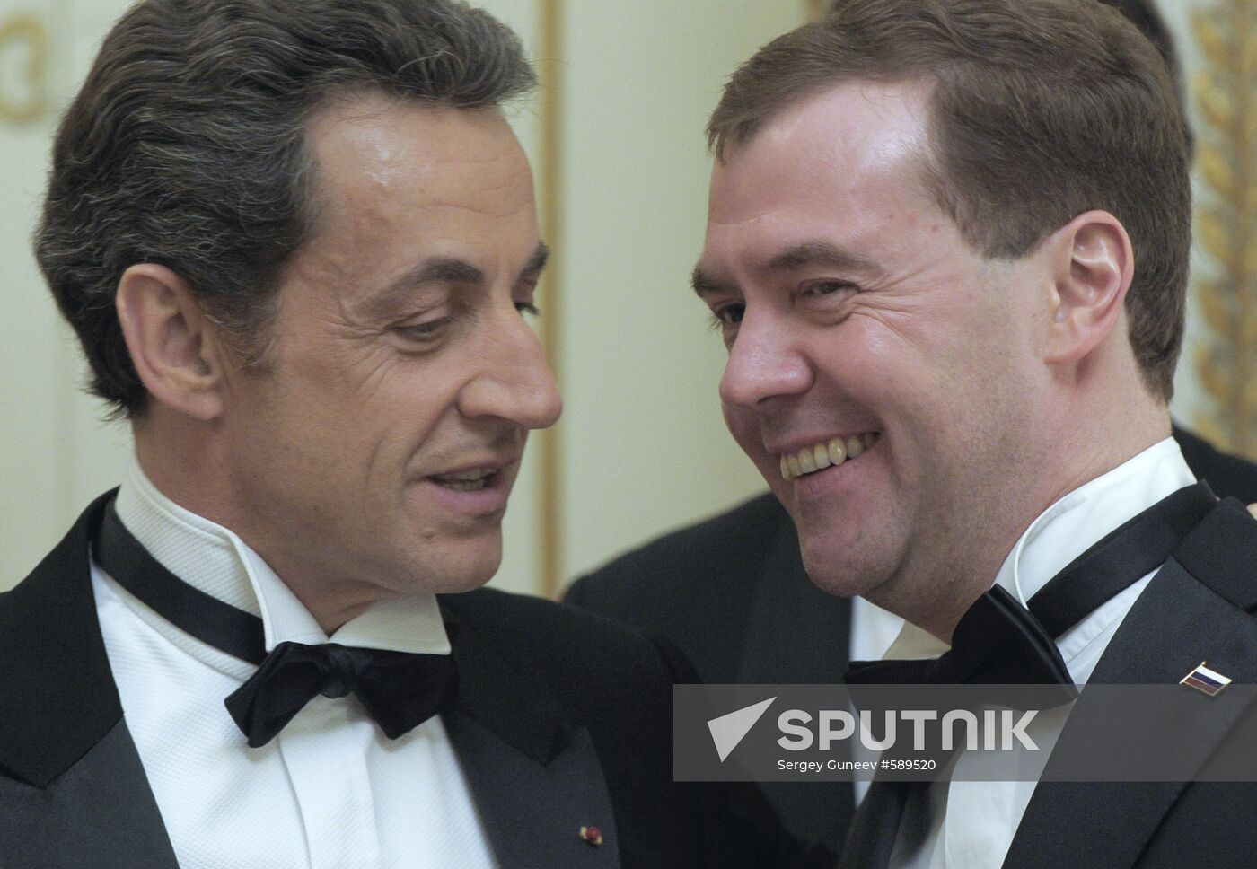 Dmitry Medvedev's official visit to France. Second day