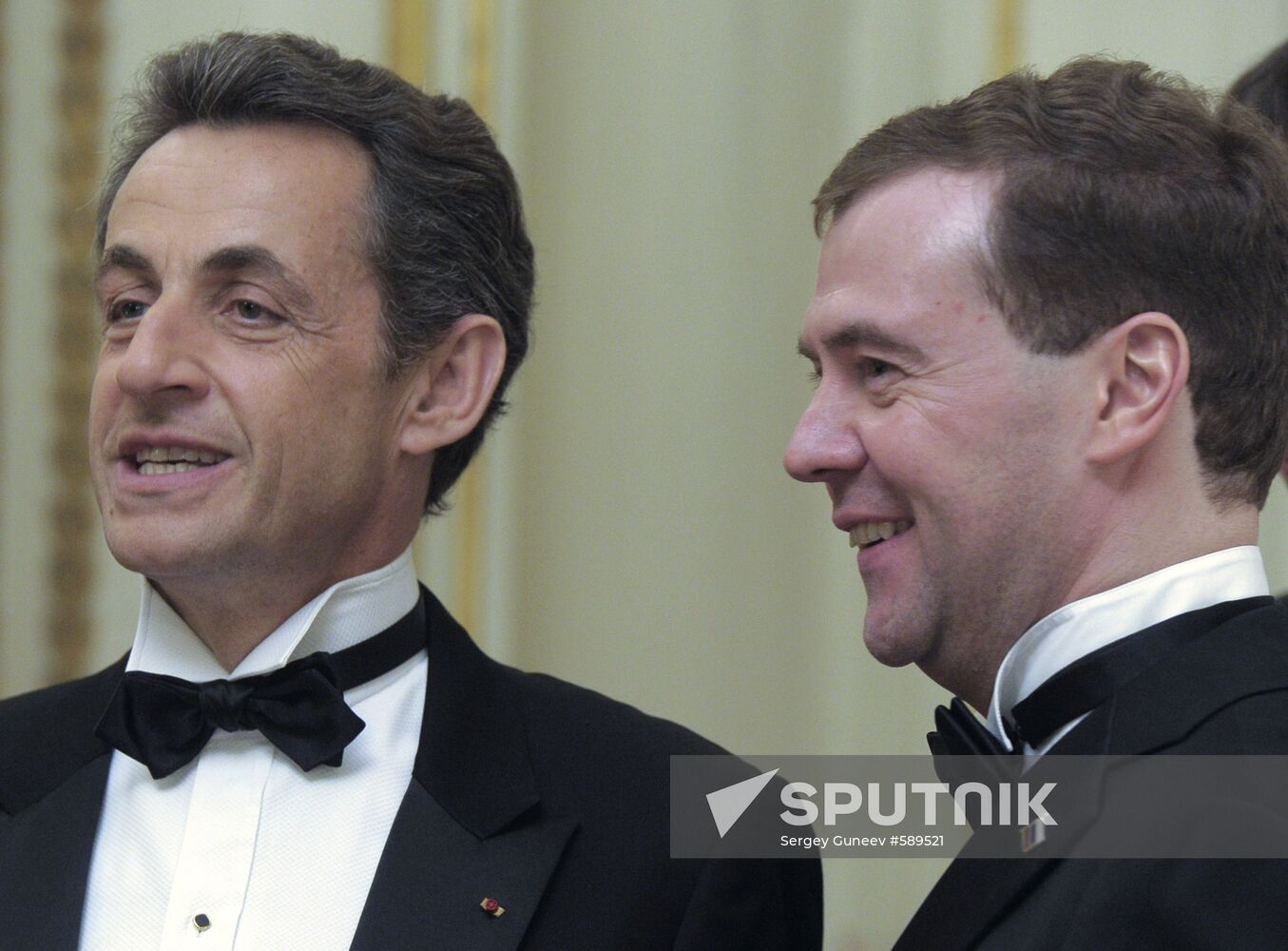 Dmitry Medvedev's official visit to France. Second day