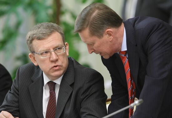 Alexei Kudrin and Sergei Ivanov