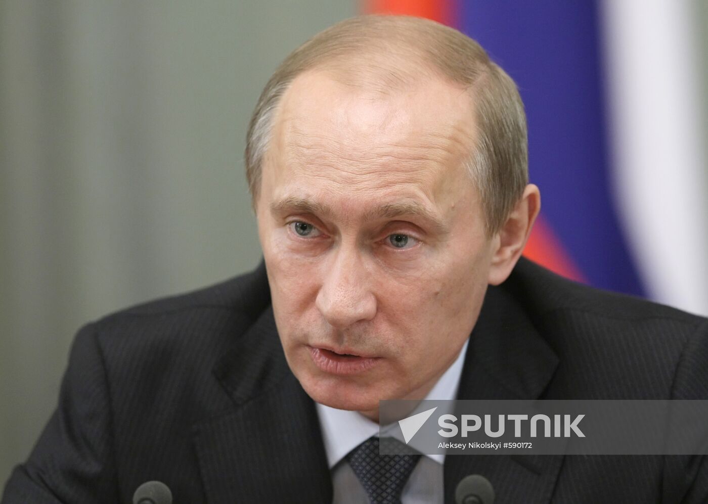 Vladimir Putin chairs meeting in Moscow