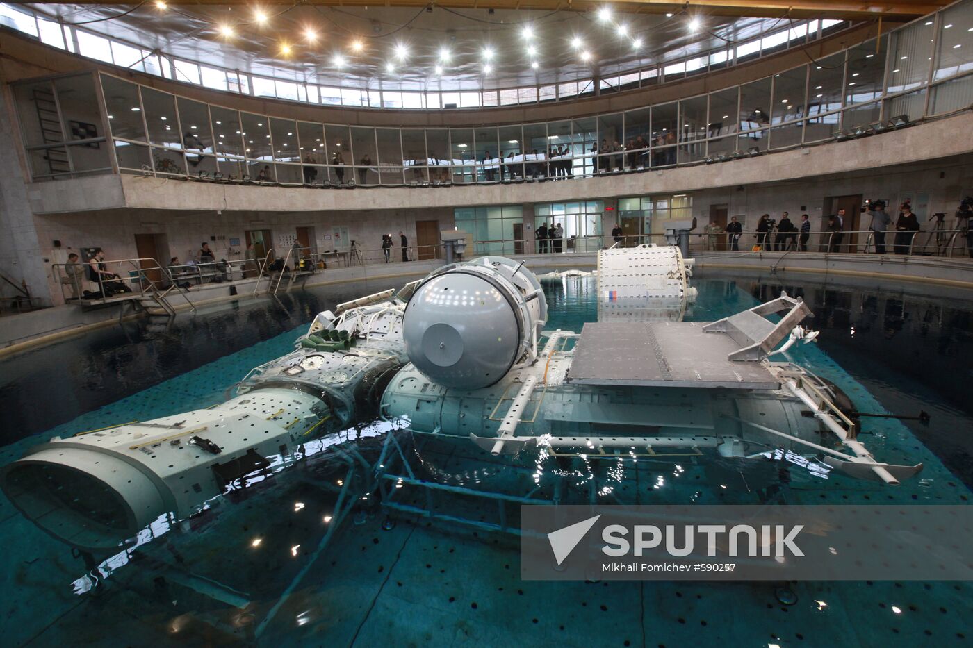 Diving training module in hydrolab facility
