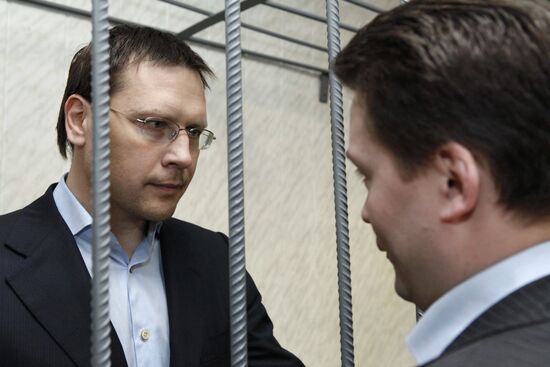 Court hearing of motion to arrest Valery Nosov