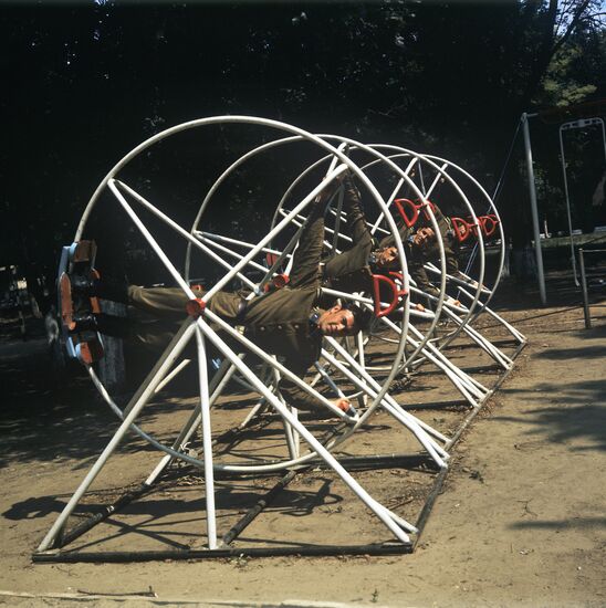 Air cadets in training