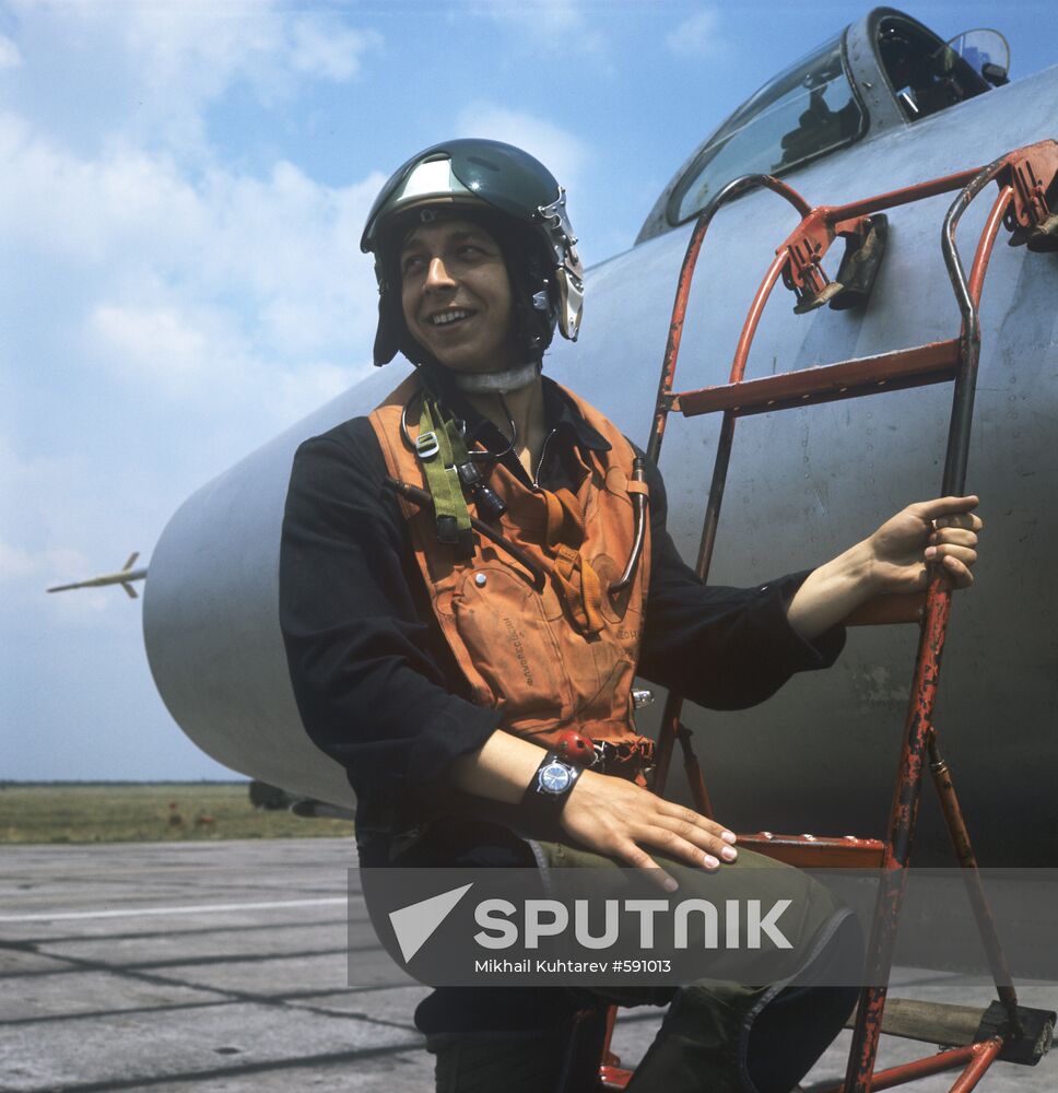 Pilot Alexander Makhaev