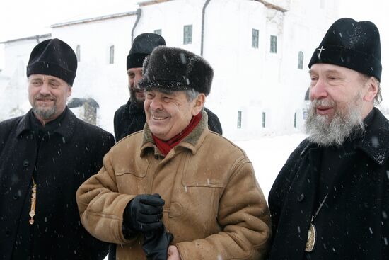 Mintimer Shaimiev visits Sviyazhsk