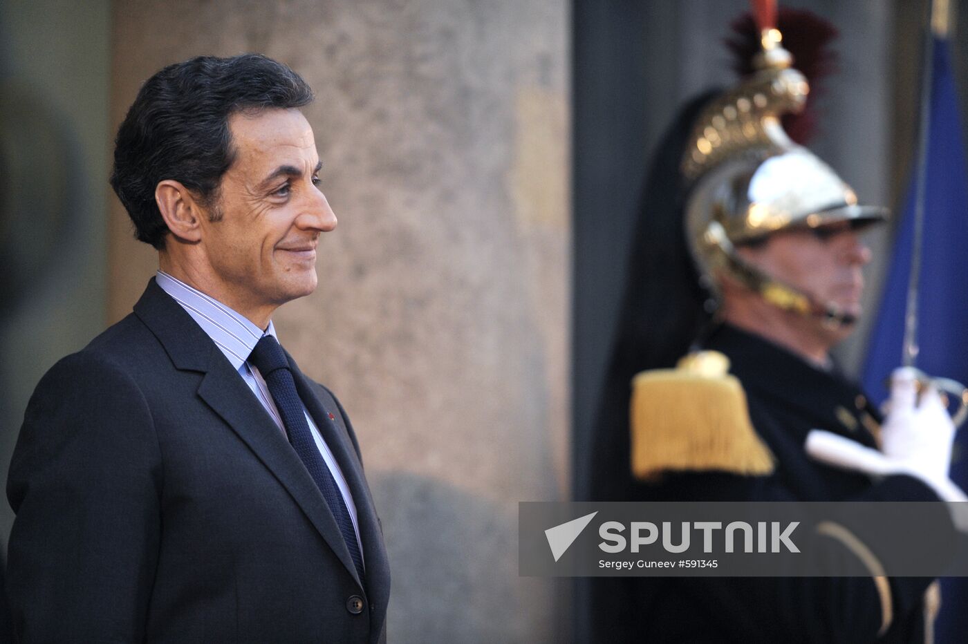 French President Nicolas Sarkozy