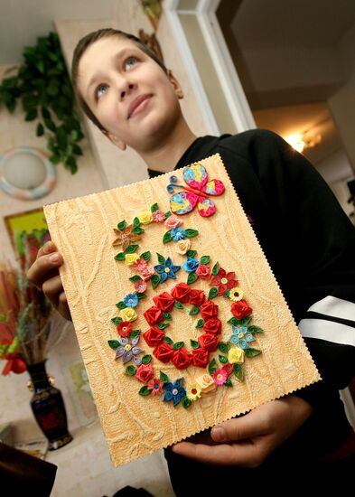 Child rehab center gets ready for March 8th holiday