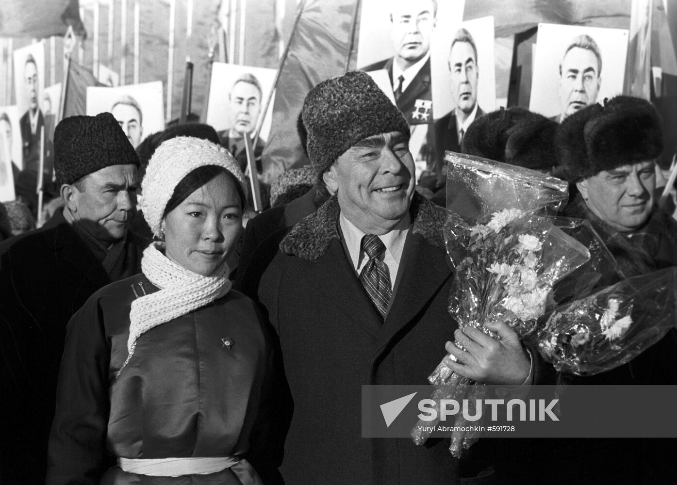Leonid Brezhnev visits People's Republic of Mongolia