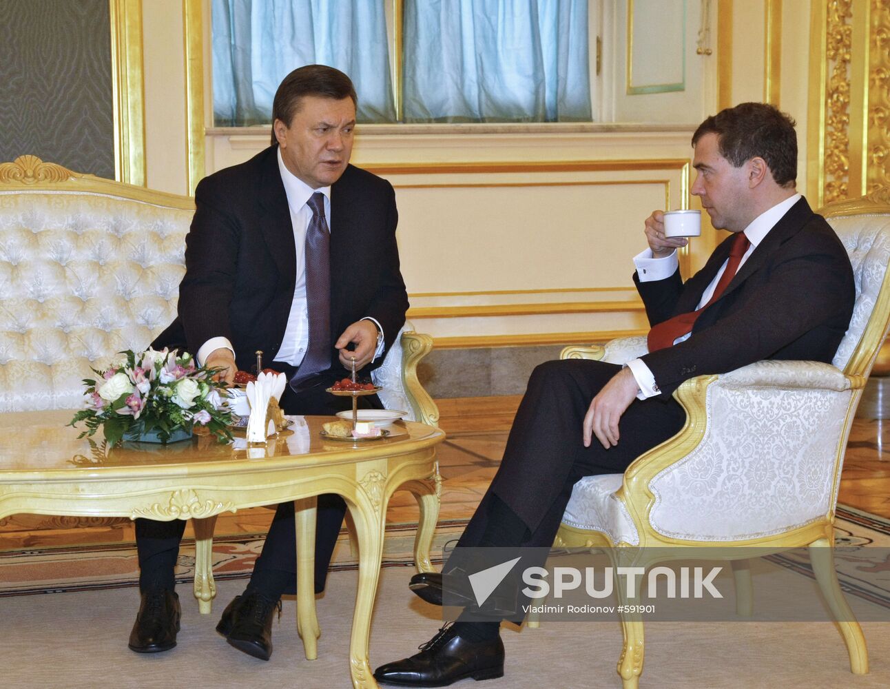 Dmitry Medvedev, Viktor Yanukovych